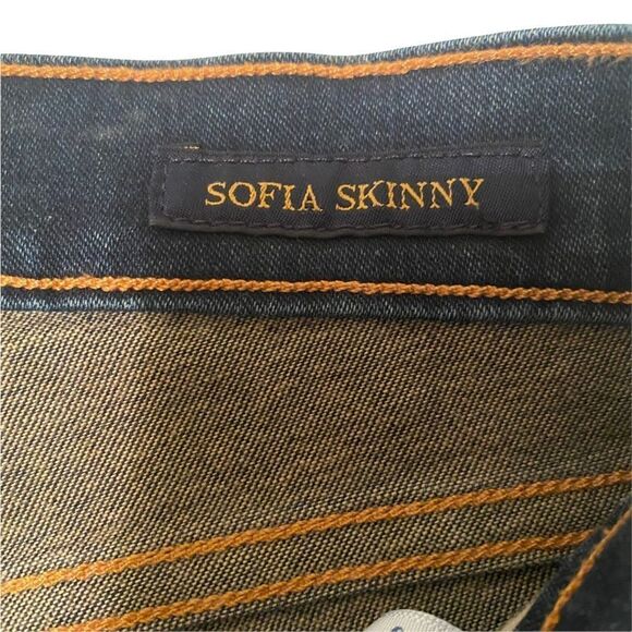 Lucky Brand Sofia Skinny Dark Denim Jeans Sz 2 - Picture 9 of 10